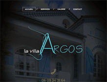 Tablet Screenshot of lavilla-argos.fr